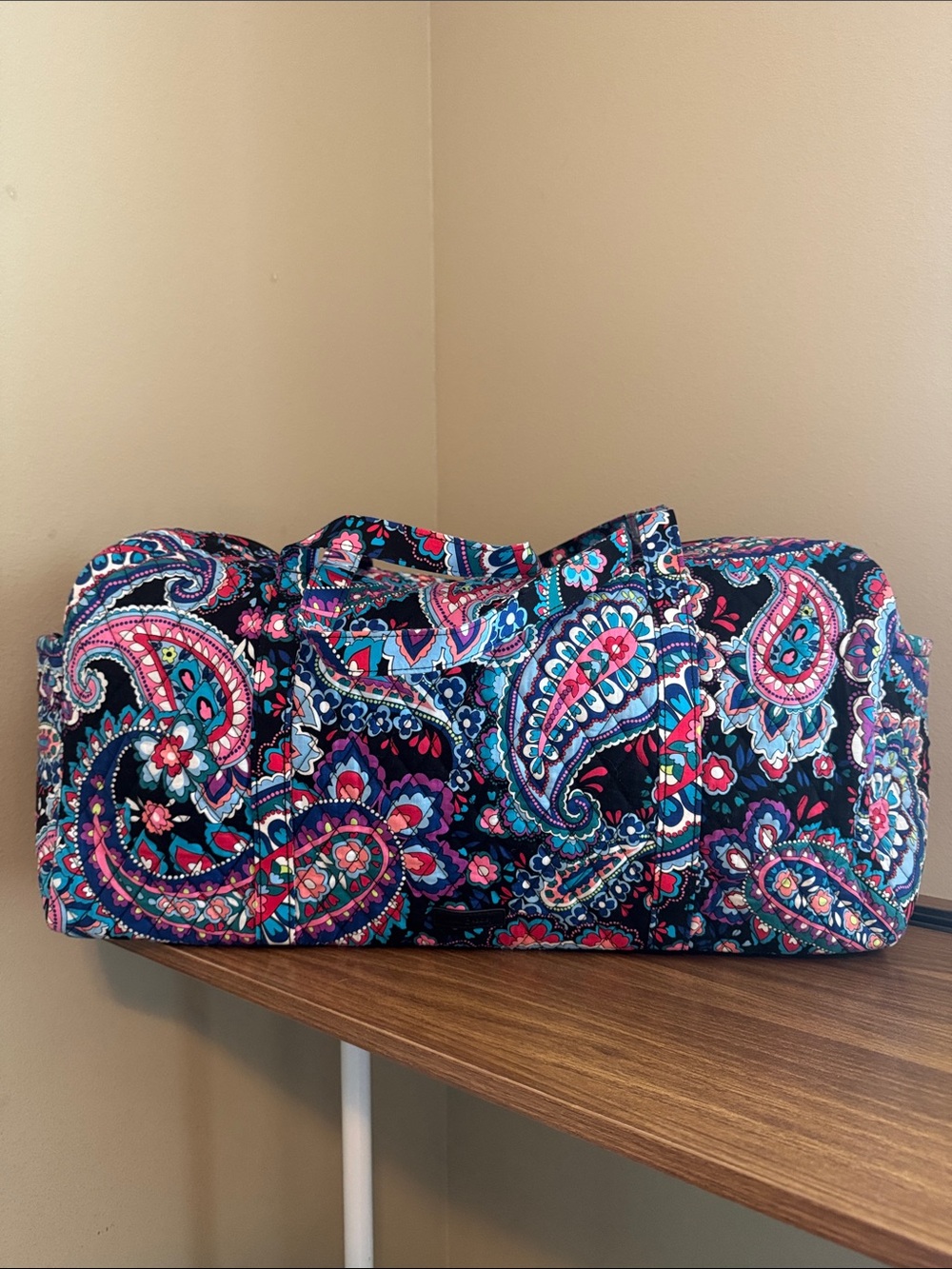 Vera Bradley Haymarket Paisley Large Duffel Bag